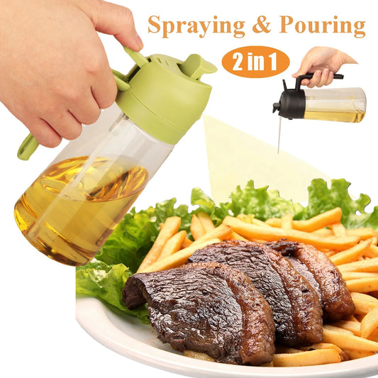 OIL 2 IN 1 POUR AND SPRAY BOTTLE